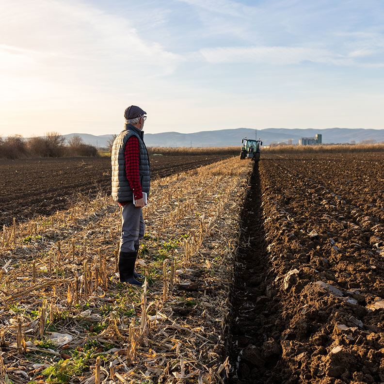 Farmer Field Tilling Fall 792x792